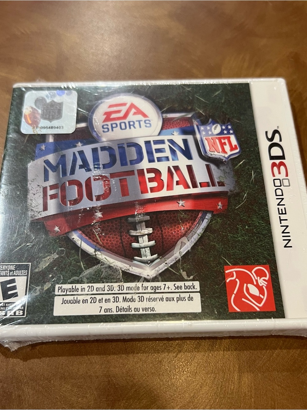 Madden Football (Nintendo 3DS) Game - New